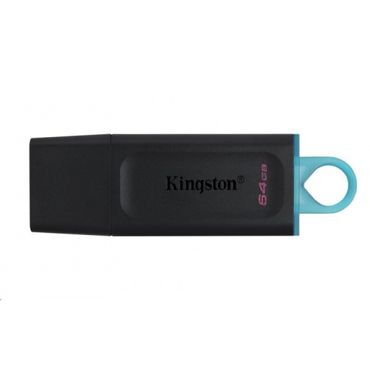 Kingston Flash Disk 64GB USB3.2 Gen 1 DataTraveler Exodia (Black + Teal)