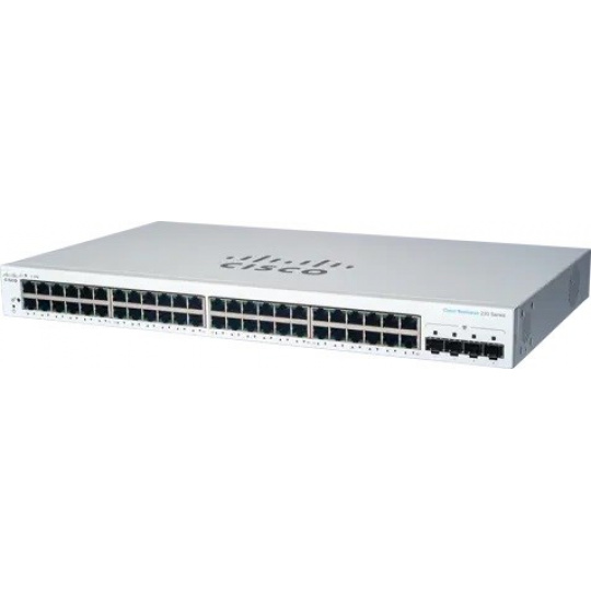 Cisco switch CBS220-48T-4G (48xGbE,4xSFP)