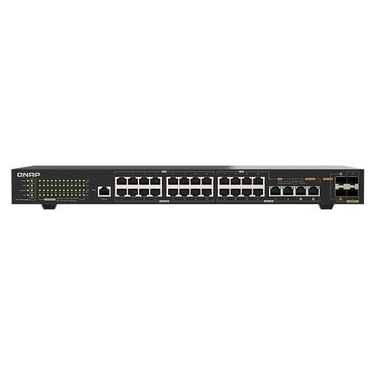 QNAP switch QSW-M2130P-2C2S26T (24x2,5GbE,2xSFP+,2x10GbE,2x10GbE/SFP+combo,14xPoE+,12xPoE++,375W) QNAP switch QSW-M2130P-2C2S26T (24x2,5GbE,2xSFP+,2x10GbE,2x10GbE/SFP+combo,14xPoE+,12xPoE++,375W)