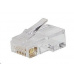 PREMIUMCORD Konektor RJ45 8pinů - na drát, balení 10ks v sáčku