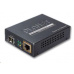 Planet GTP-805A konvertor 10/100/1000Base-T / miniGBIC SFP, PoE injektor IEEE 802.3at