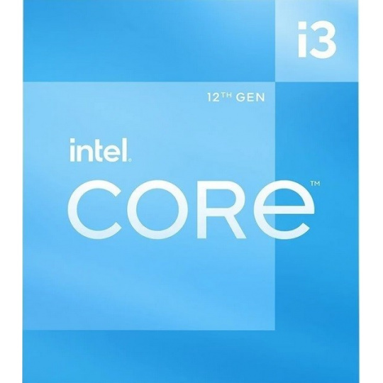 CPU INTEL Core i3-12100F, 3.30GHz, 12MB L3 LGA1700, TRAY (bez chladiče, bez VGA)