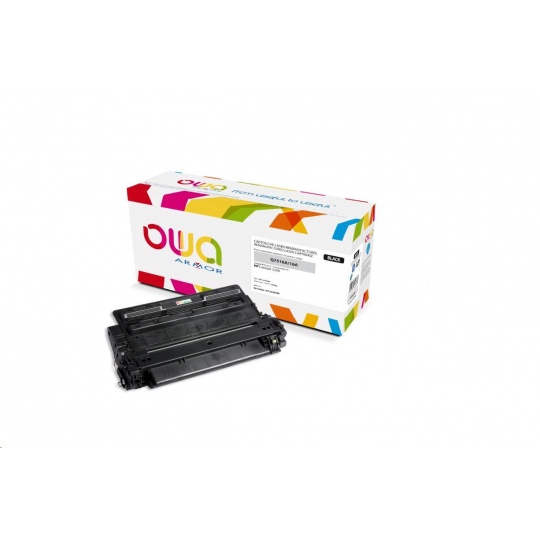 OWA Armor toner pro HP Laserjet 5200, 12000 Stran, Q7516A, černá/black