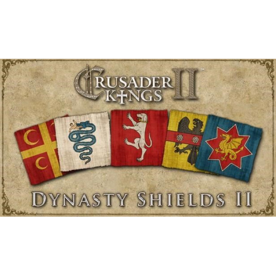Crusader Kings II: Dynasty Shield II (PC) klíč Steam Crusader Kings II: Dynasty Shield II (PC) klíč Steam