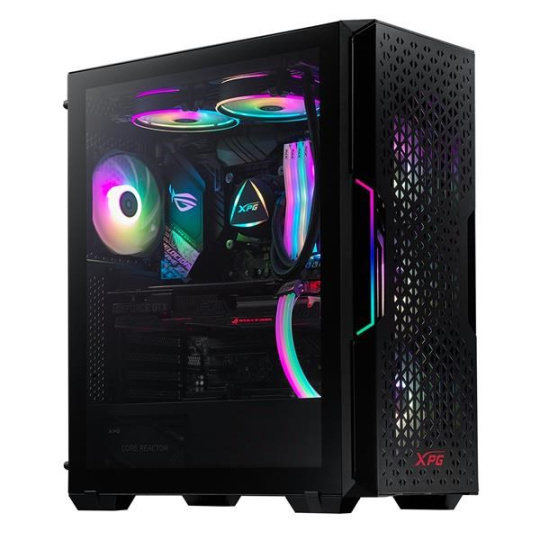 BAZAR - ADATA XPG case STARKER AIR Mid-Tower, bez zdroje, 1x 120mm + 1x 120mm ARGB, Černá, rozbaleno BAZAR - ADATA XPG case STARKER AIR Mid-Tower, bez zdroje, 1x 120mm + 1x 120mm ARGB, Černá, rozbaleno