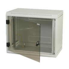 BAZAR - TRITON 19" jednodílný rozvaděč 9U/400mm, černý - rozbité sklo BAZAR - TRITON 19" jednodílný rozvaděč 9U/400mm, černý - rozbité sklo