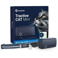 Tractive GPS CAT Mini – sledování polohy a aktivity pro kočky - tmavě modrý