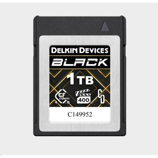 Delkin CFexpress 4.0 BLACK | Type B | R3630/W3130 (VPG400) 1TB