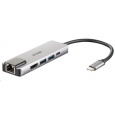 D-Link DUB-M520 5-in-1 USB-C Hub with HDMI/Ethernet and Power Delivery