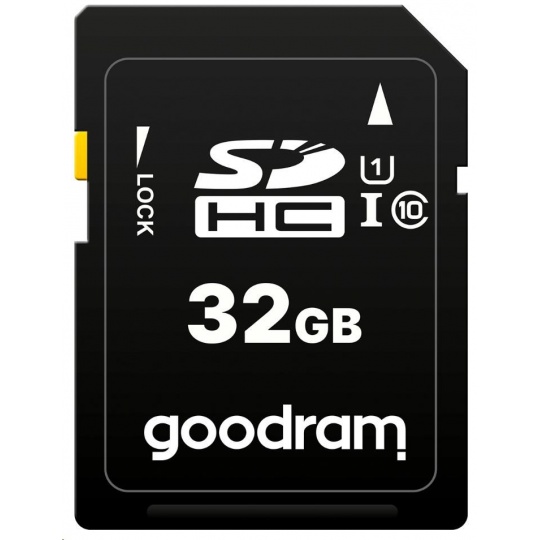 GOODRAM SDHC karta 32GB (R:100/W:10 MB/s) UHS-I Class 10