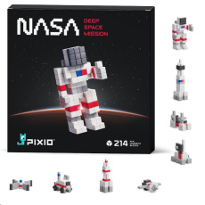 BAZAR - PIXIO NASA - Vesmírná mise magnetická stavebnice - Poškozený obal (Komplet) BAZAR - PIXIO NASA - Vesmírná mise magnetická stavebnice - Poškozený obal (Komplet)