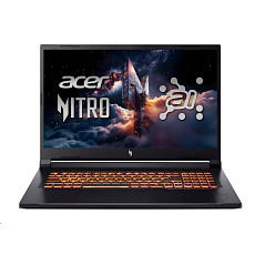ACER NTB Nitro V 17 AI (ANV17-41-R1YM),Ryzen 7 260,17.3"FHD,16GB,512GB SSD,RTX 5050,Linux,Black