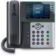 Poly Edge E550 IP telefon, PoE