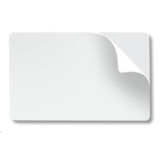 Zebra Plastic cards, adhesive, 500 Zebra Plastic cards, adhesive, 500