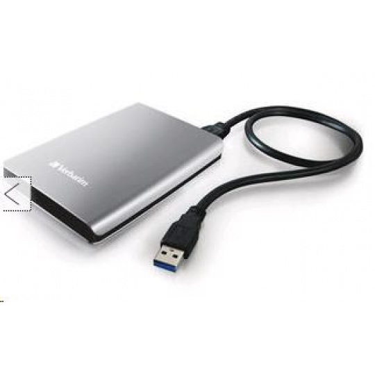 VERBATIM Externí HDD 1TB Store 'n' Go USB 3.0 , stříbrný