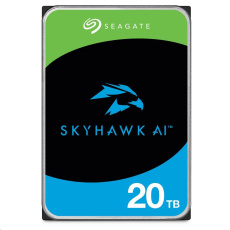 SEAGATE HDD 20TB SKYHAWK AI, 3.5", SATAIII, Cache 256MB, s R/V Senzorem