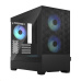 FRACTAL DESIGN skříň Pop Mini Air RGB Black TG Clear Tint, 2x USB 3.0, bez zdroje, mATX