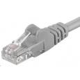 PremiumCord Patch kabel UTP RJ45-RJ45 CAT6 0.5m šedá