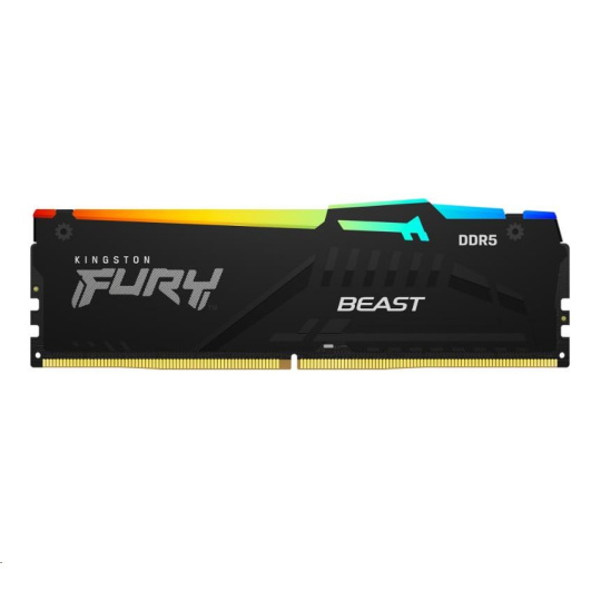 KINGSTON DIMM DDR5 8GB 5600MT/s CL36 FURY Beast RGB EXPO