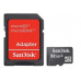 SanDisk MicroSDHC karta 32GB (Class 4) + adaptér