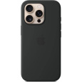 APPLE iPhone 16 Pro Silicone Case with MagSafe - Black