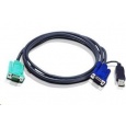 ATEN KVM sdružený kabel k CS-1708,1716, USB, 2m