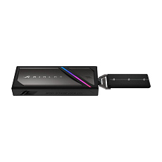 ASUS Externí box pro SSD M.2 ROG STRIX AIOLOS, USB 3.2 Gen 2x2, ARGB, černá