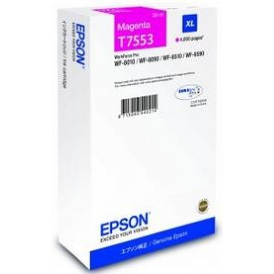 EPSON Ink bar WF-8xxx Series Ink Cartridge XL Magenta - 4000str. (39 ml)