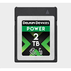 Delkin CFexpress Power R3530/W3210/SW1420 (4.0) 2TB Delkin CFexpress Power R3530/W3210/SW1420 (4.0) 2TB