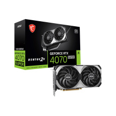 BAZAR - MSI VGA NVIDIA GeForce RTX 4070 SUPER 12G VENTUS 2X OC, 12G GDDR6X, 3xDP, 1xHDMI - Po opravě (Bez příšlušenství)