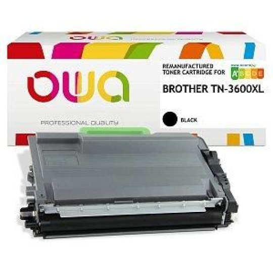 OWA Armor toner pro Brother HL-L5210 černý, 6.000 str., komp.s TN3600XL OWA Armor toner pro Brother HL-L5210 černý, 6.000 str., komp.s TN3600XL