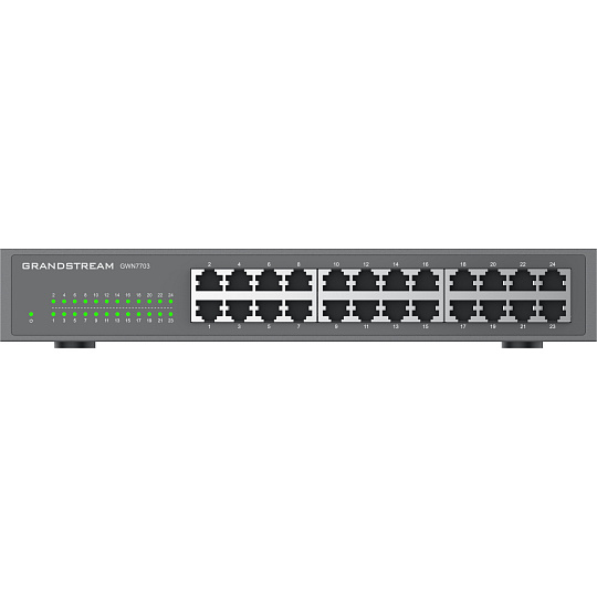Grandstream GWN7703 Unmanaged Network Switch, 24 portů Grandstream GWN7703 Unmanaged Network Switch, 24 portů
