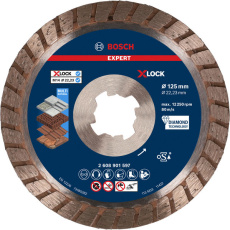 Bosch diamantový řezací kotouč EXPERT MultiMaterial X-LOCK 125 × 22,23 × 2,4 × 12 mm Bosch diamantový řezací kotouč EXPERT MultiMaterial X-LOCK 125 × 22,23 × 2,4 × 12 mm