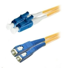 Duplexní patch kabel SM 9/125, OS2, LC-SC, LS0H, 5m Duplexní patch kabel SM 9/125, OS2, LC-SC, LS0H, 5m
