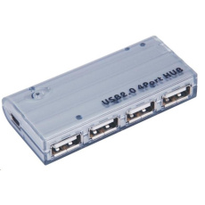 PremiumCord USB HUB 4-portový V2.0 bez napájení mini PremiumCord USB HUB 4-portový V2.0 bez napájení mini