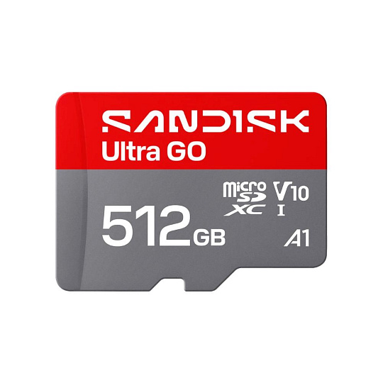 SanDisk MicroSDXC karta 512GB ULTRA GO(190MB/s, UHS-I )