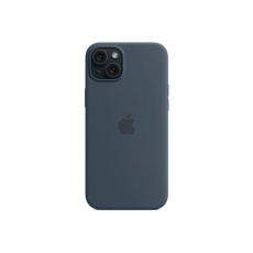 APPLE iPhone 15 Plus Silicone Case with MagSafe - Storm Blue APPLE iPhone 15 Plus Silicone Case with MagSafe - Storm Blue