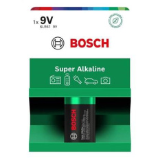 Bosch 6LR61SA1B/00 Super Alkaline 9V (Blistr 1 ks) Bosch 6LR61SA1B/00 Super Alkaline 9V (Blistr 1 ks)