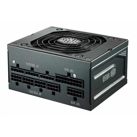 Cooler Master zdroj V650 SFX Gold, 650W, Plně modulární, 92mm, 80+ Gold