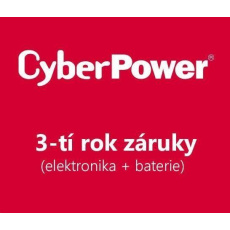 CyberPower 3. rok záruky pro PARLCARD302 20/30K CyberPower 3. rok záruky pro PARLCARD302 20/30K