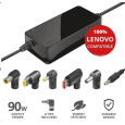 BAZAR - TRUST napájecí adaptér MAXO pro notebooky LENOVO 90W, vč. koncovek - Poškozený obal (Komplet)