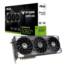 ASUS VGA NVIDIA GeForce RTX 5060 Ti TUF GAMING OC 16G, 16GB GDDR7, 3xDP, 1xHDMI ASUS VGA NVIDIA GeForce RTX 5060 Ti TUF GAMING OC 16G, 16GB GDDR7, 3xDP, 1xHDMI