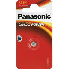 PANASONIC Stříbrooxidové - hodinkové baterie SR-721EL/1B 1,55V (Blistr 1ks) PANASONIC Stříbrooxidové - hodinkové baterie SR-721EL/1B 1,55V (Blistr 1ks)