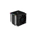 DEEPCOOL CPU Chladič AK620 DIGITAL SE, ARGB, 2x120mm, LGA1851, AM5, černá