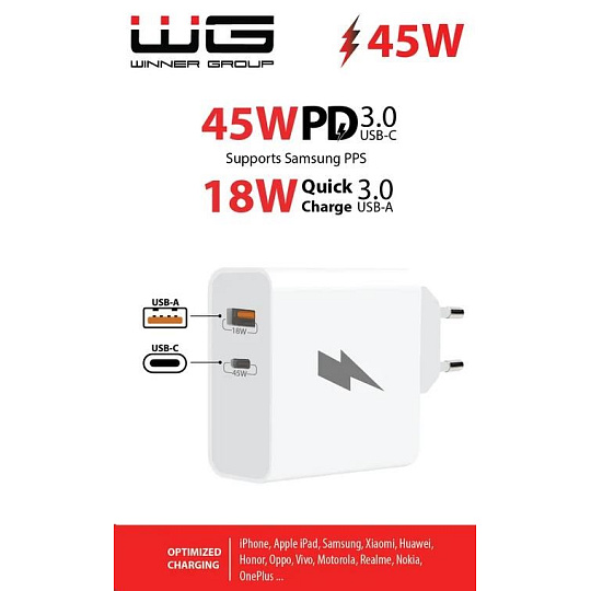 WG - Bezdrátová nabíječka do auta WG 32, 15W, s elektrickou přísavkou, černá
