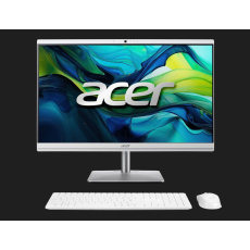 ACER PC AiO Aspire C24-195ES Core Ultra 5-125U,23.8" 1920x1080,16GB,512GB,Intel Graphics,Win11Pro,White,Silver ACER PC AiO Aspire C24-195ES Core Ultra 5-125U,23.8" 1920x1080,16GB,512GB,Intel Graphics,Win11Pro,White,Silver