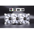 1stCOOL KIT AURA EVO CRYSTAL ARGB 3x Crystal White ventilátor + ARGB Nano řadič
