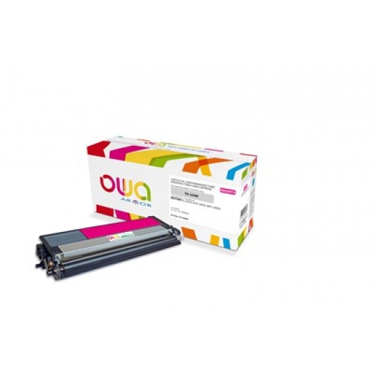 OWA Armor toner pro BROTHER HL L8350, DCP L8450, MFC L8850, 6000 Stran, TN329M, červená/magenta (TN-329M)