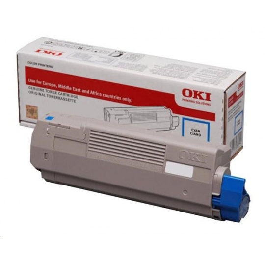 OKI Cyan toner do C532/C542 a MC563/MC573 (1 500 stránek)