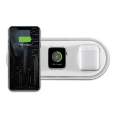 WG - Bezdrátová nabíječka stolní 22,5W, Fast Wireless Charger, bílá WG - Bezdrátová nabíječka stolní 22,5W, Fast Wireless Charger, bílá